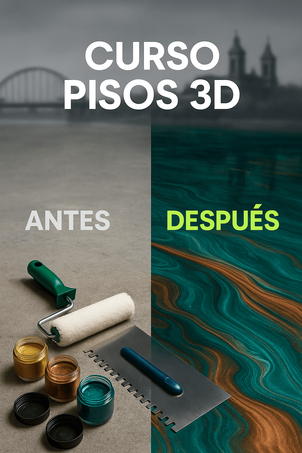 Piso 3D terminado